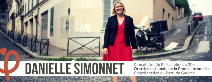 Danielle Simonnet, Conseillère de Paris France insoumise
