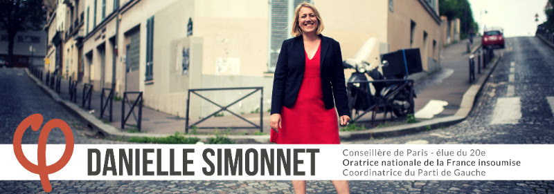 Danielle Simonnet, Conseillère de Paris France insoumise