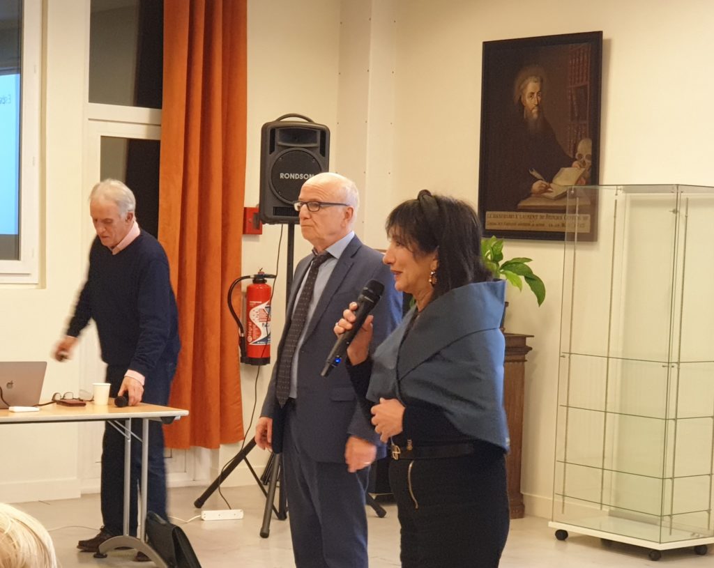 Marie-Claire Carrère-Gée à l'AG de l'AQSVP